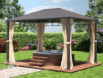 Tonnelle de Jardin Sunset Superior, 3×4 m
